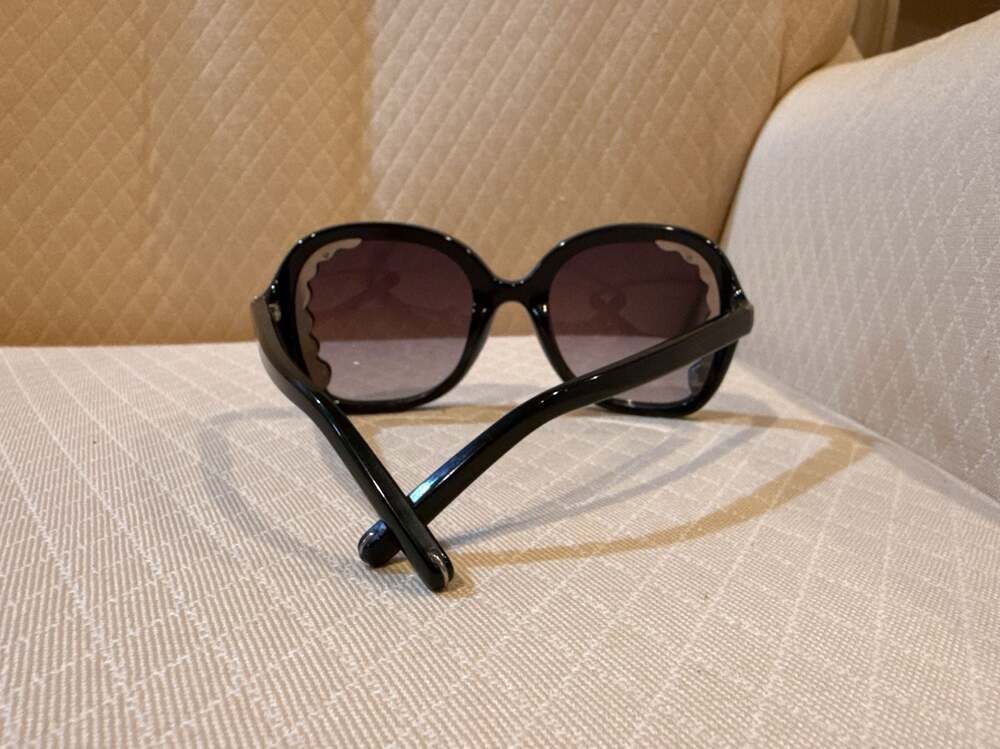 Chloe CE619S Women's Black Oversized Square Sunglasses - Picture 5 of 5
